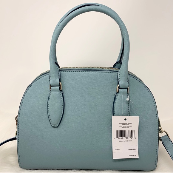 Medium dome satchel Kate spade seaside blue new - Picture 2 of 8